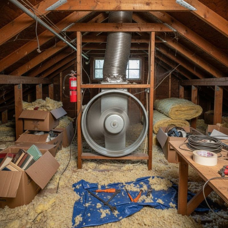 Attic Fan Servicing in Heber City, UT